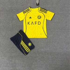 Al-Nassr Home Kids kits 26/27