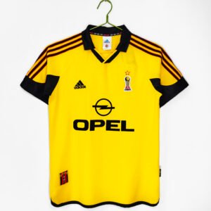 1999/00 AC Milan Away Yellow 8A13