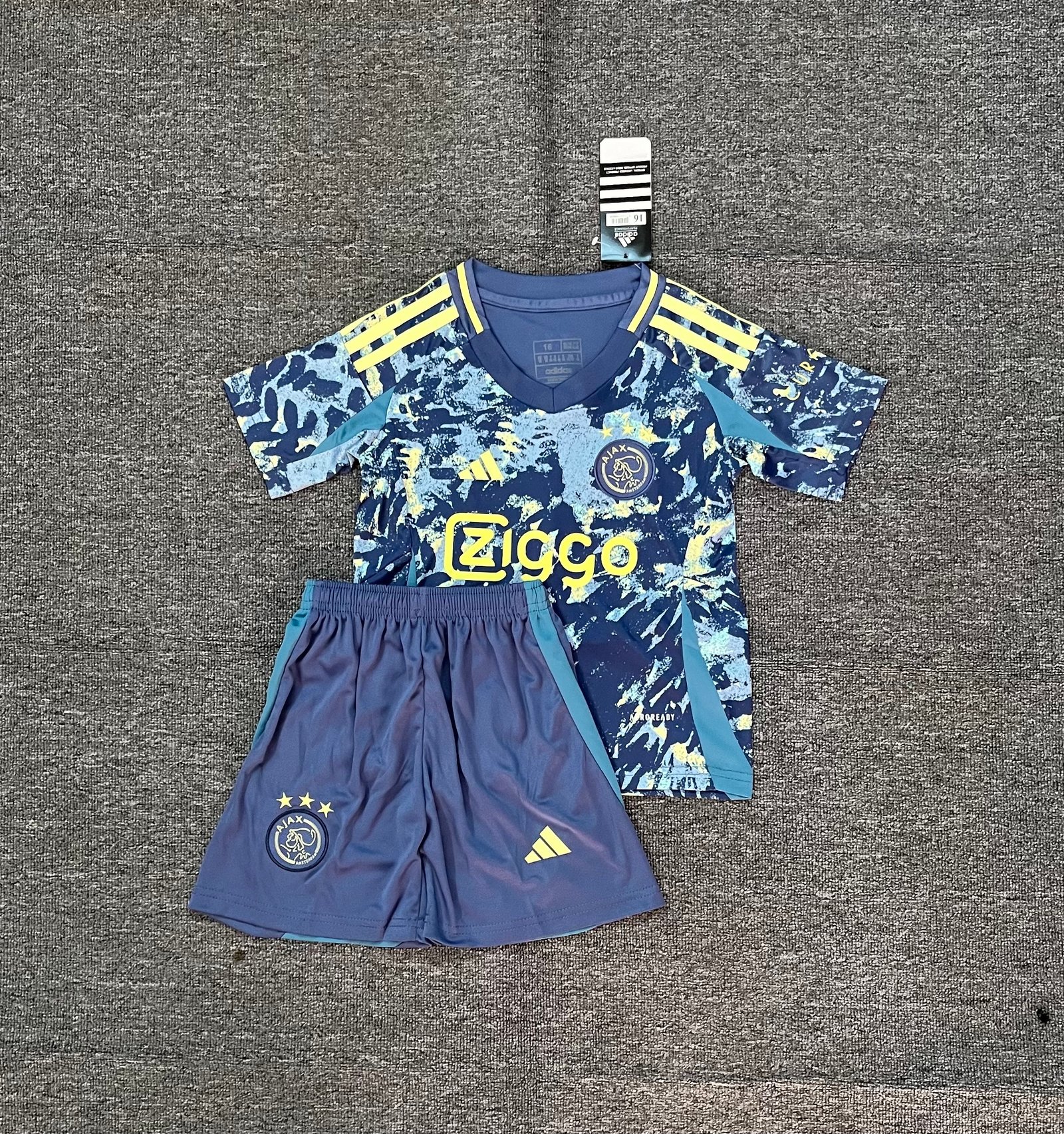 Football Ajax Amsterdam away jersey in blue 2026/27