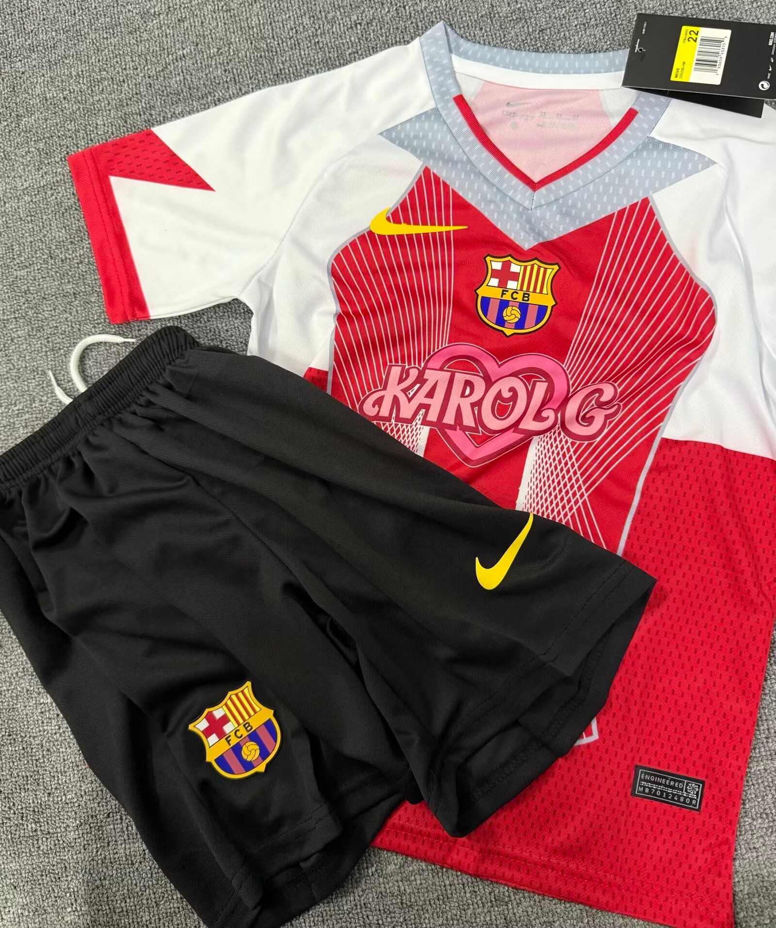 camisa-barcelona Kids Kit 2026-27