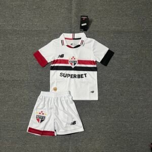 Sao Paulo FC Home Jersey Kids Kit 2026-27