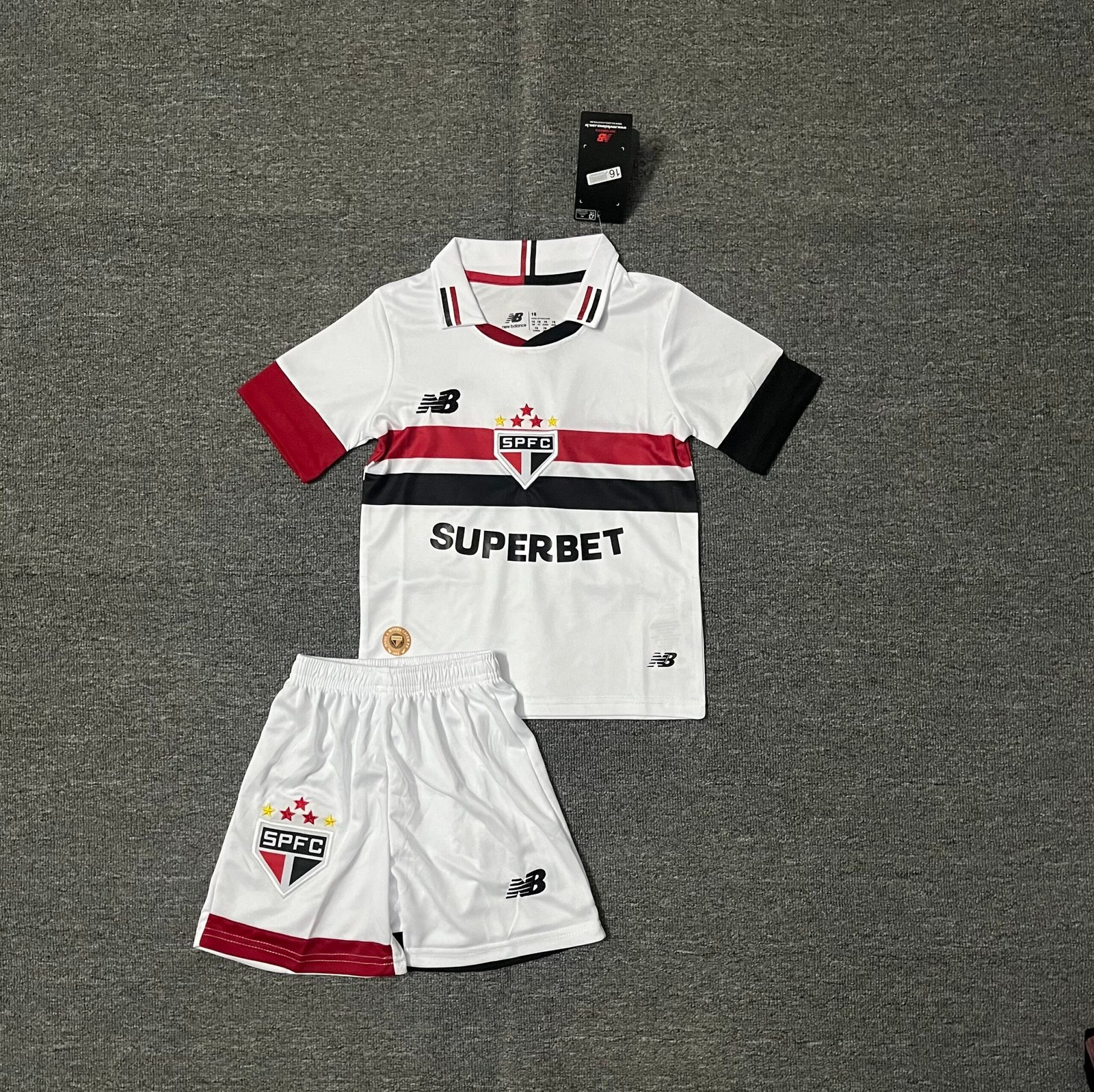 Sao Paulo FC Home Jersey Kids Kit 2026-27
