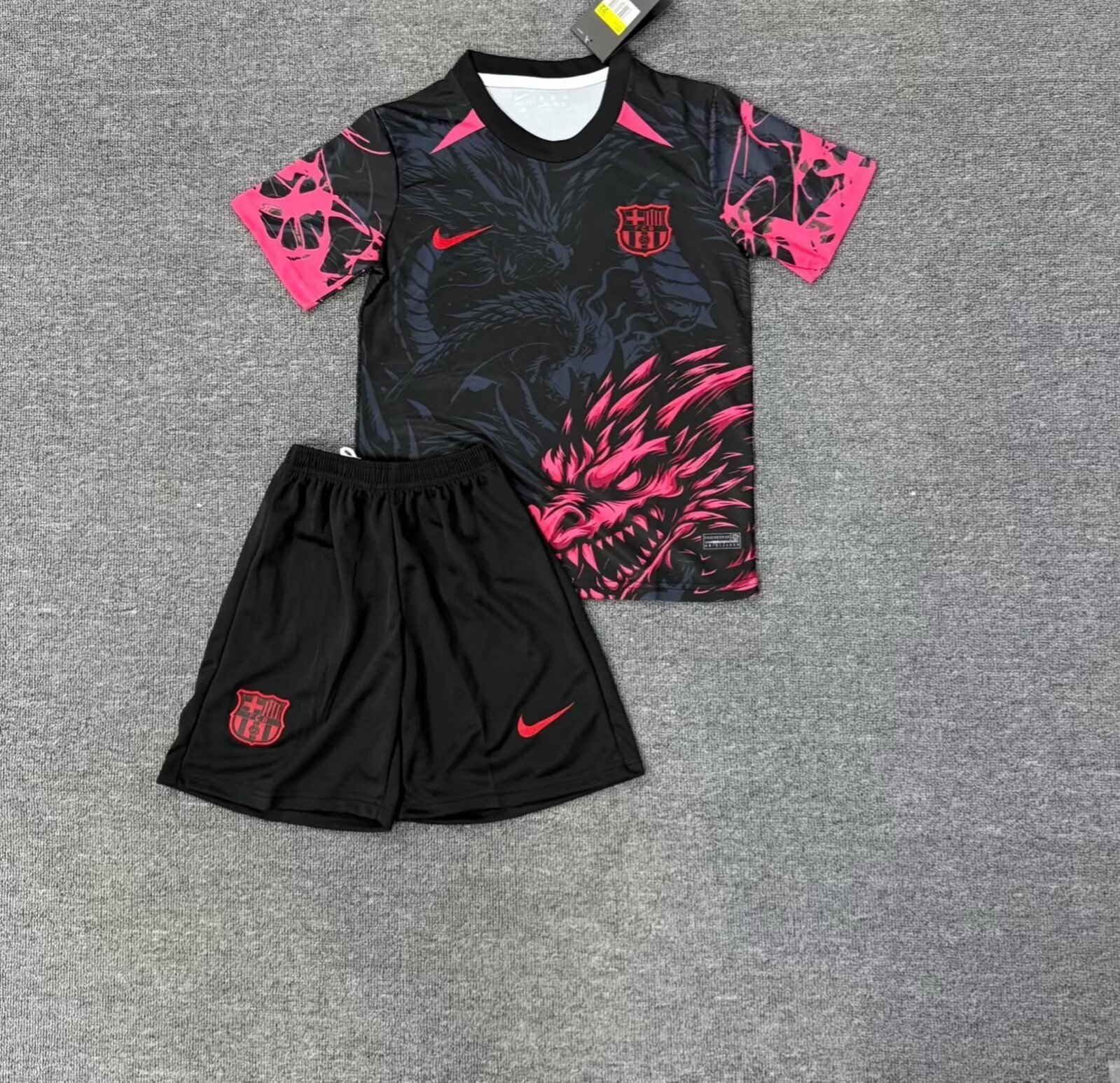 FC Barcelona Pink Dragon Kids Kit 2026-27