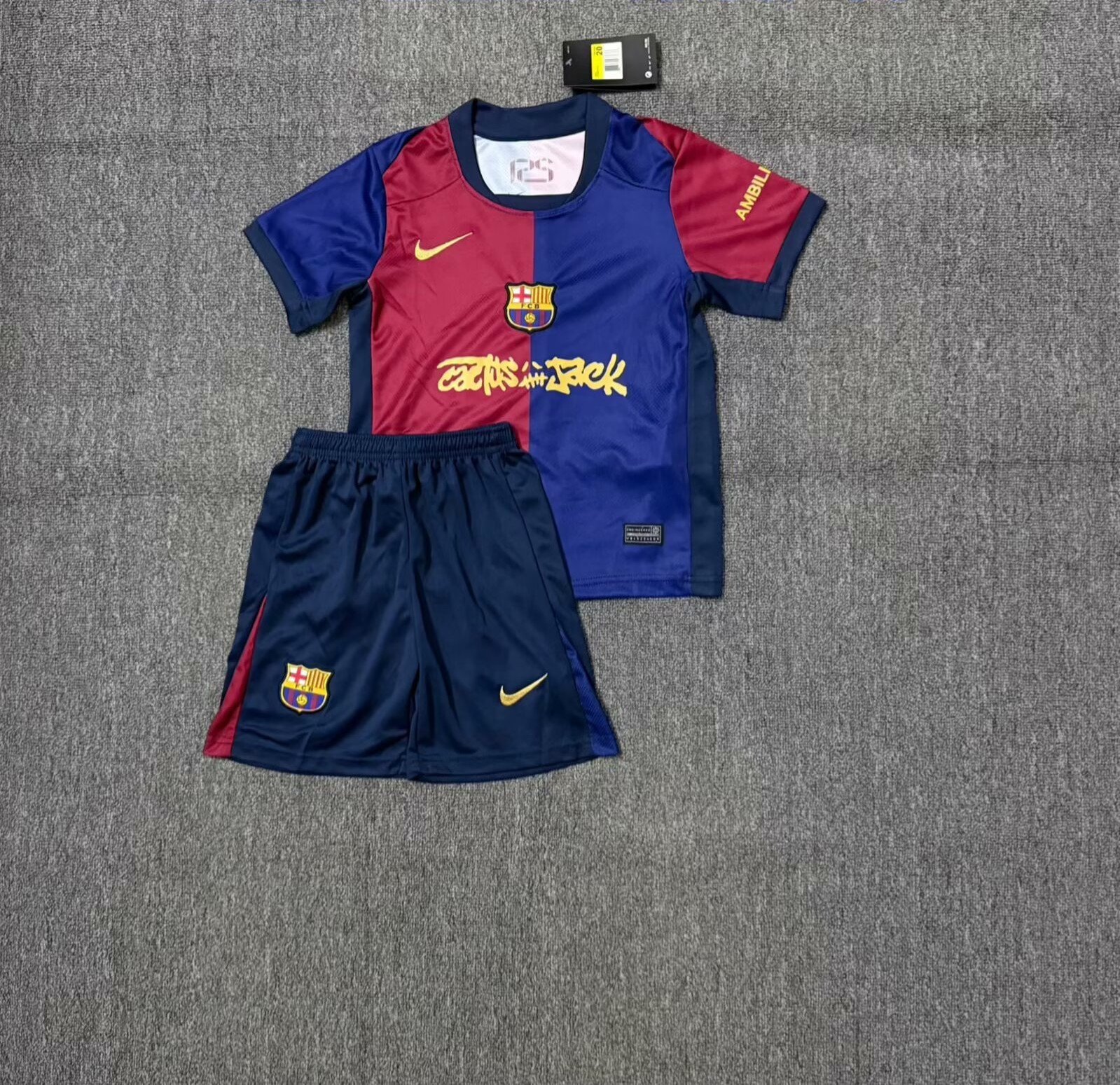 Barcelona X Travis Scott Home KIDS KIT 2026/27