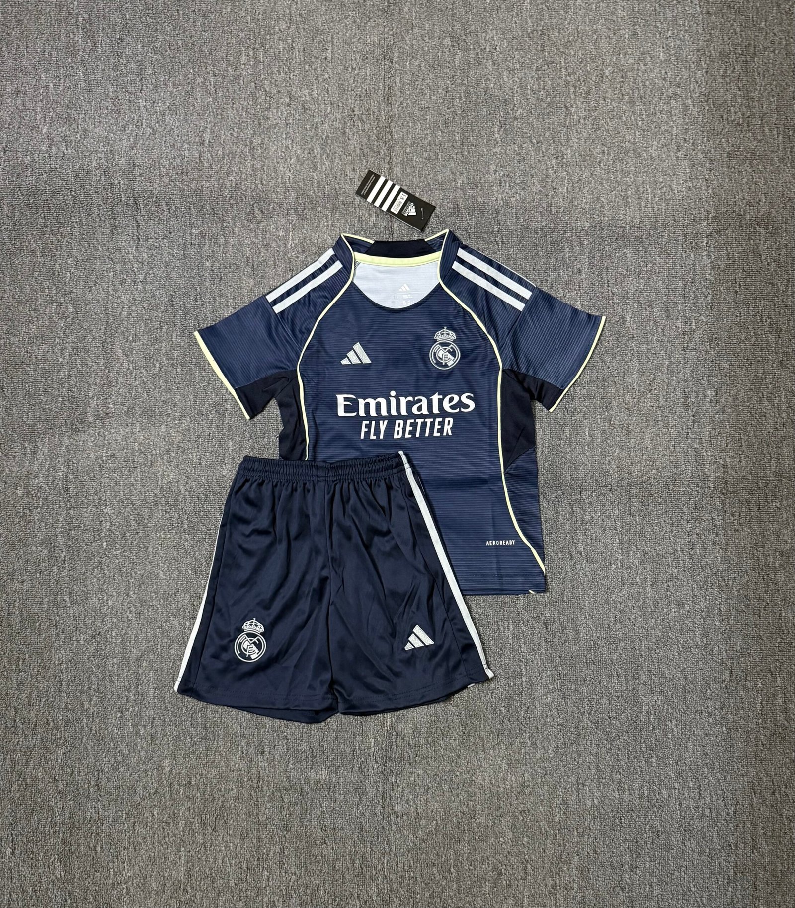 Real Madrid Away Jersey Kids Kit 2026/27