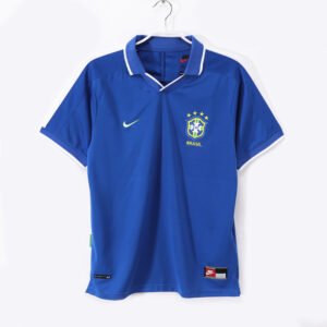 1997 Brazil Away Blue Retro 5A13