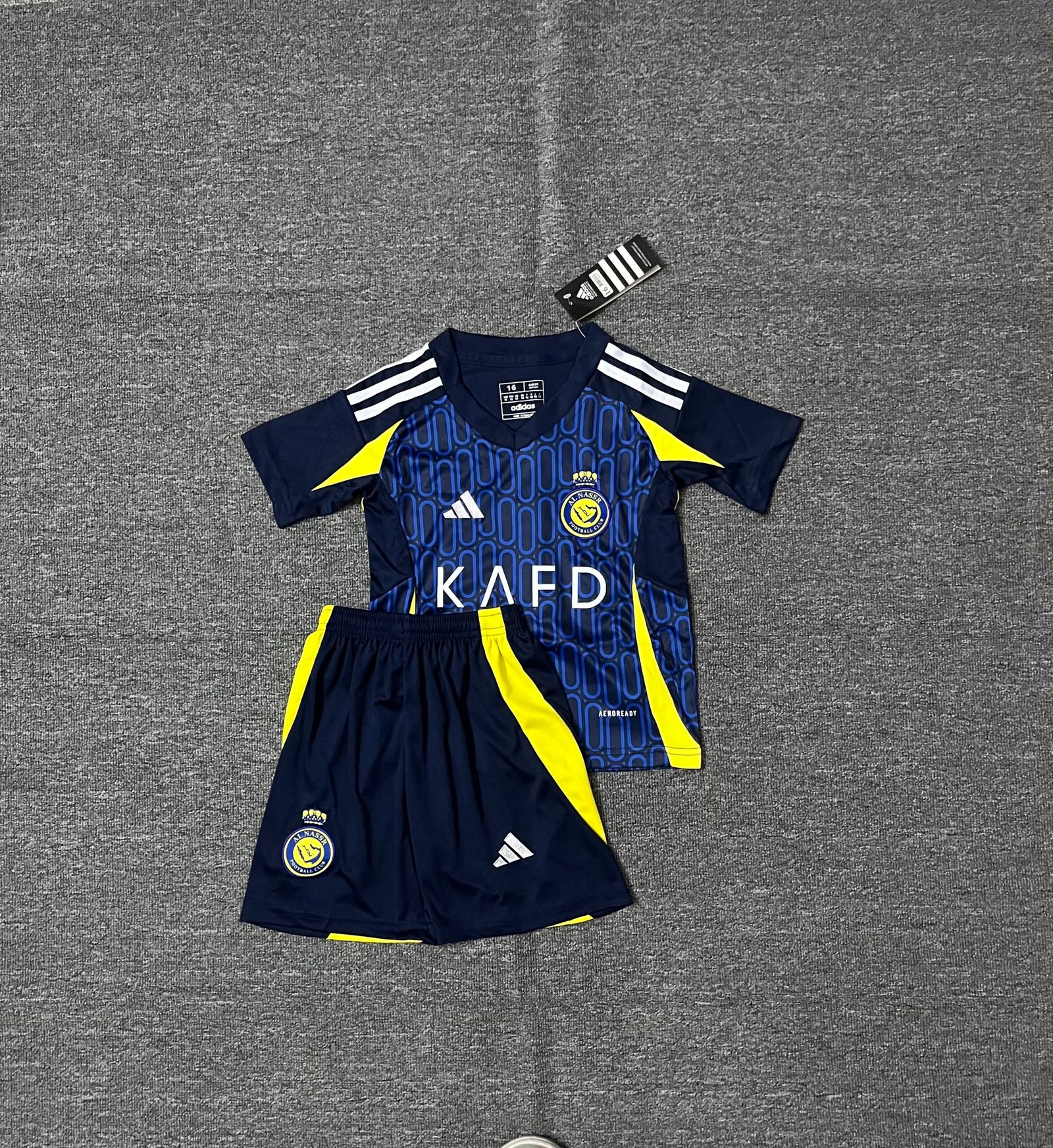 Al Nassr Away Kids Jersey Kit 2026/27
