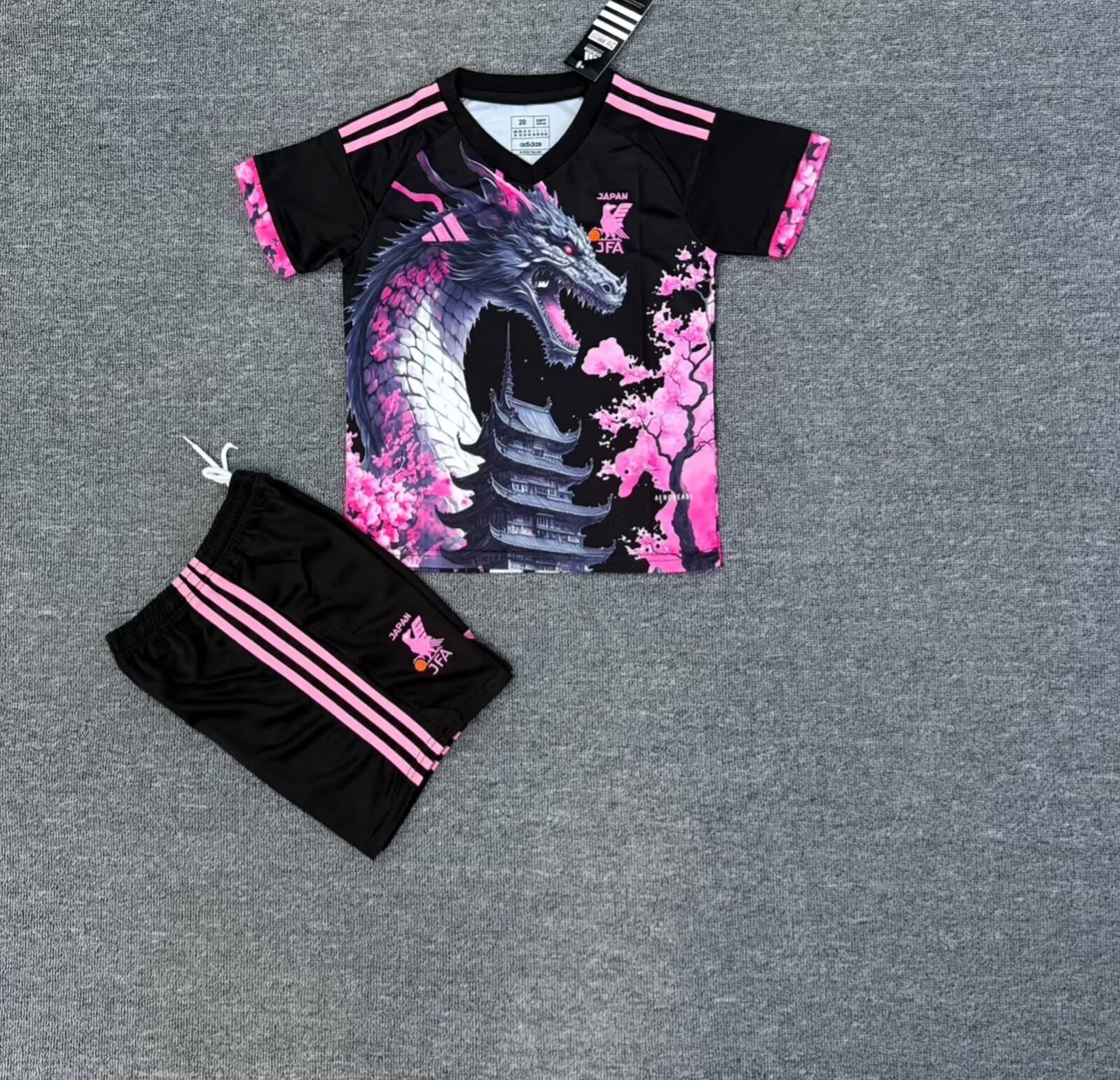 Japan Pink Dragon Kids Kit 2026-27