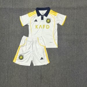 Al Nassr Away Kids kits 2026/27