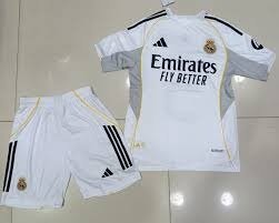 Real Madrid home football Jersey Kids Kits 2026/27
