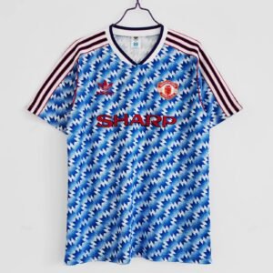 1990/92 Manchester United F.C. Away Retro Jersey #0 A8