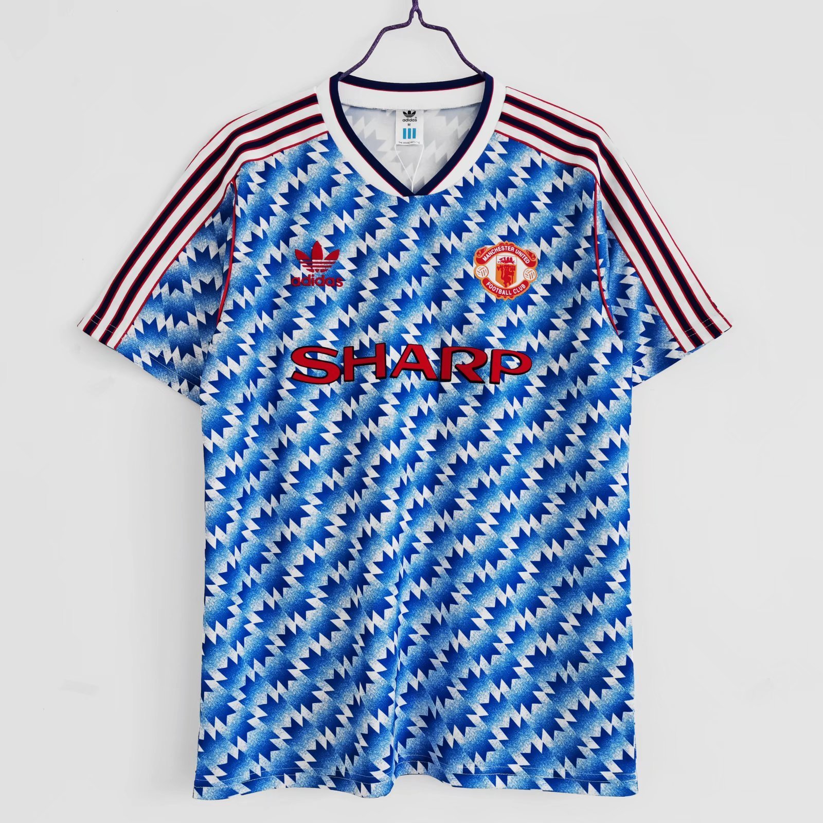 1990/92 Manchester United F.C. Away Retro Jersey #0 A8