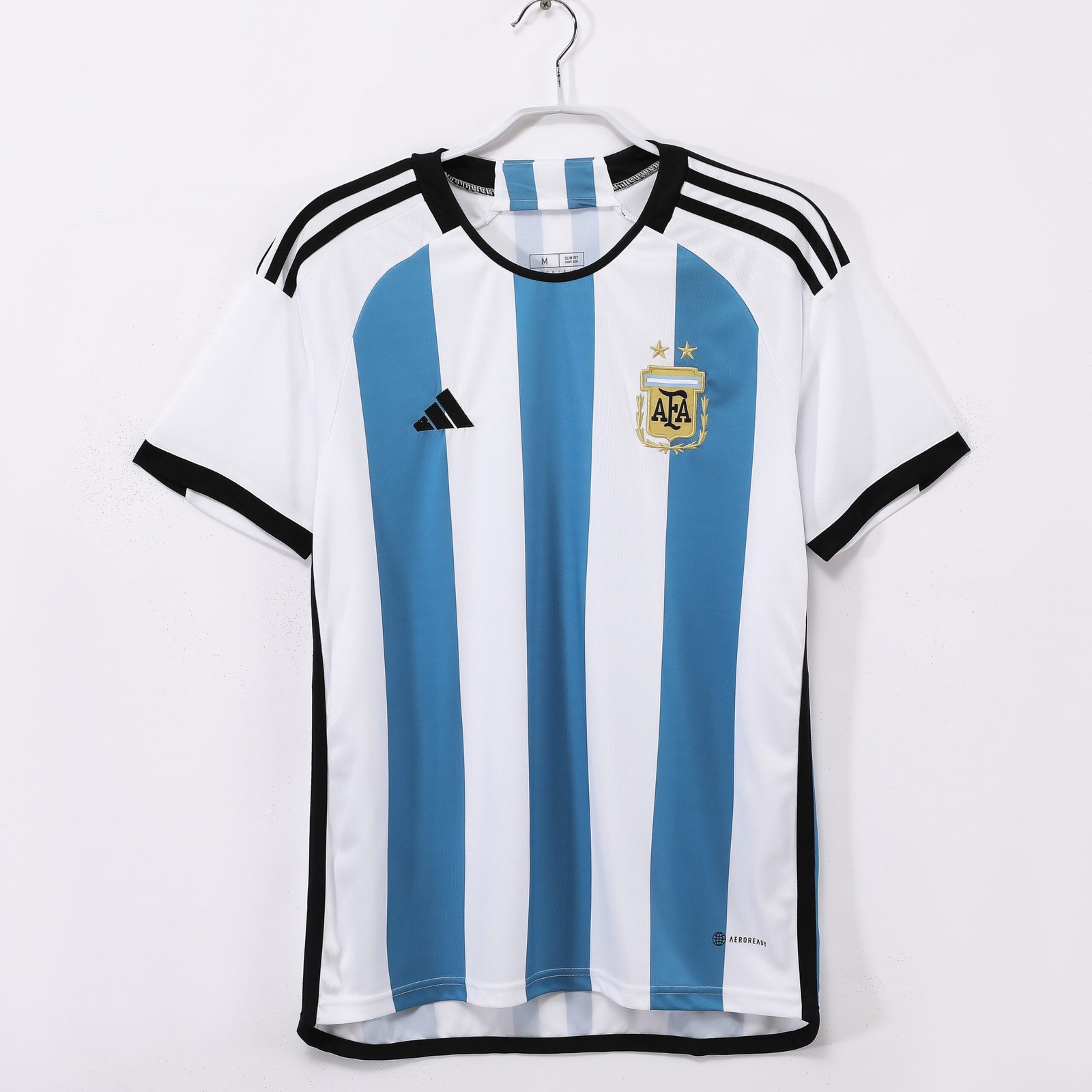 2022 Argentina Home Retro Jersey #5 A10