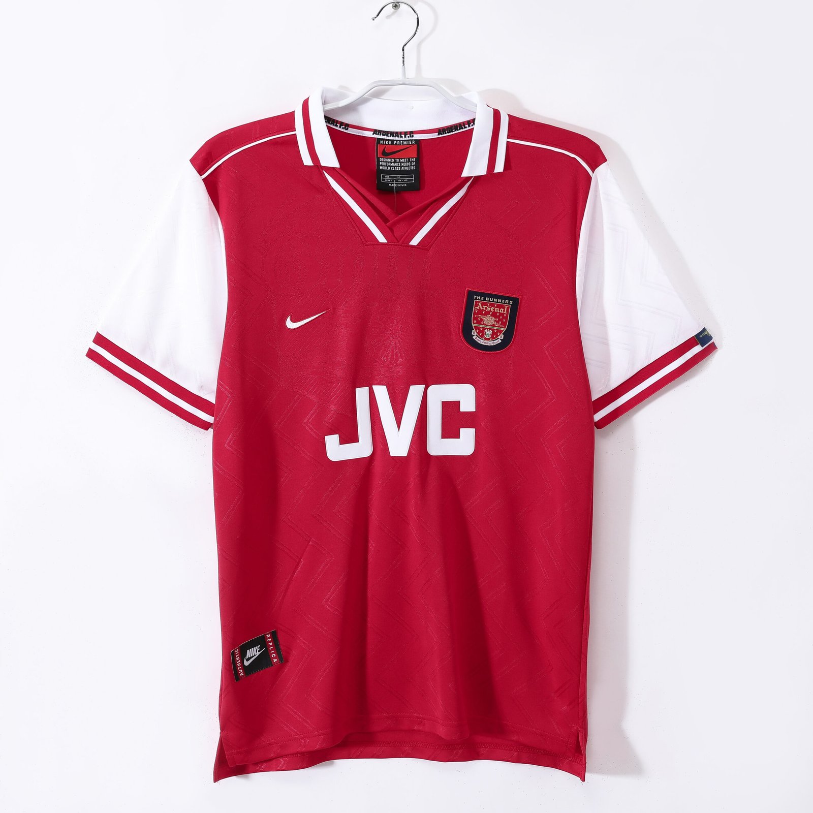 1996/97 Arsenal F.C. Home Retro Jersey #8 A11