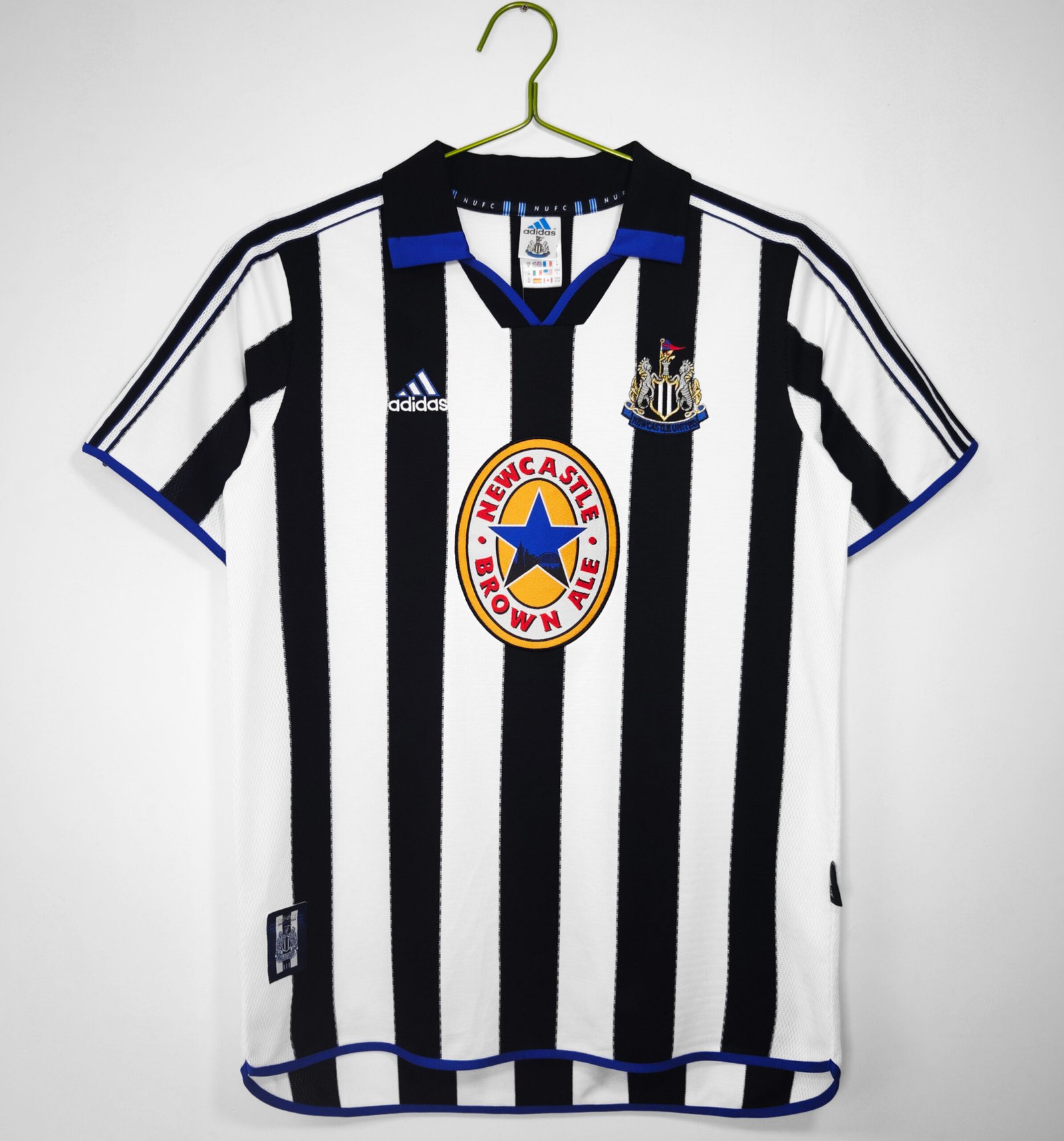 1999/00 Newcastle United F.C. Home Retro Jersey #8 A13