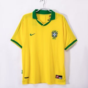 1997 Brazil Home Retro Jersey #5 A11