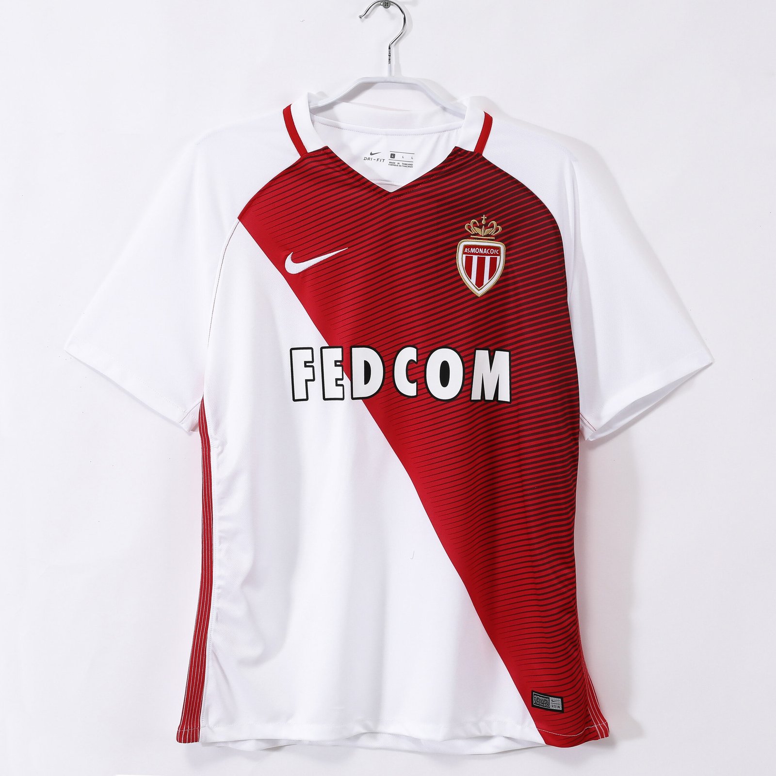 2016/17 AS Monaco FC Home Champions League Retro Jersey #8 A10