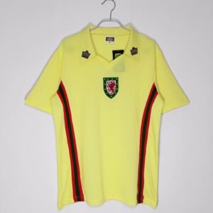 1976/79 Wales national football team Away Retro Jersey #8 A9