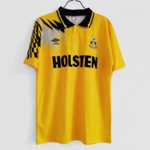 1992/94 Tottenham Hotspur F.C. Away Yellow Retro Jersey #8 A11