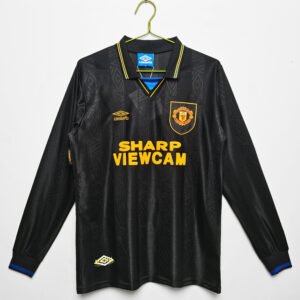 1993/94 Manchester United F.C. Away Retro Jersey #3 B10
