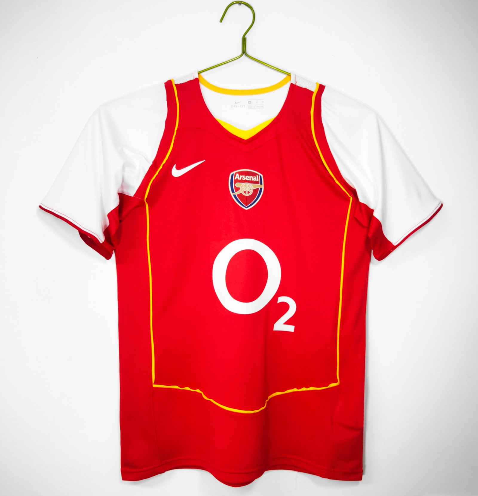 2004/05 Arsenal F.C. Home Retro Jersey #0 B9