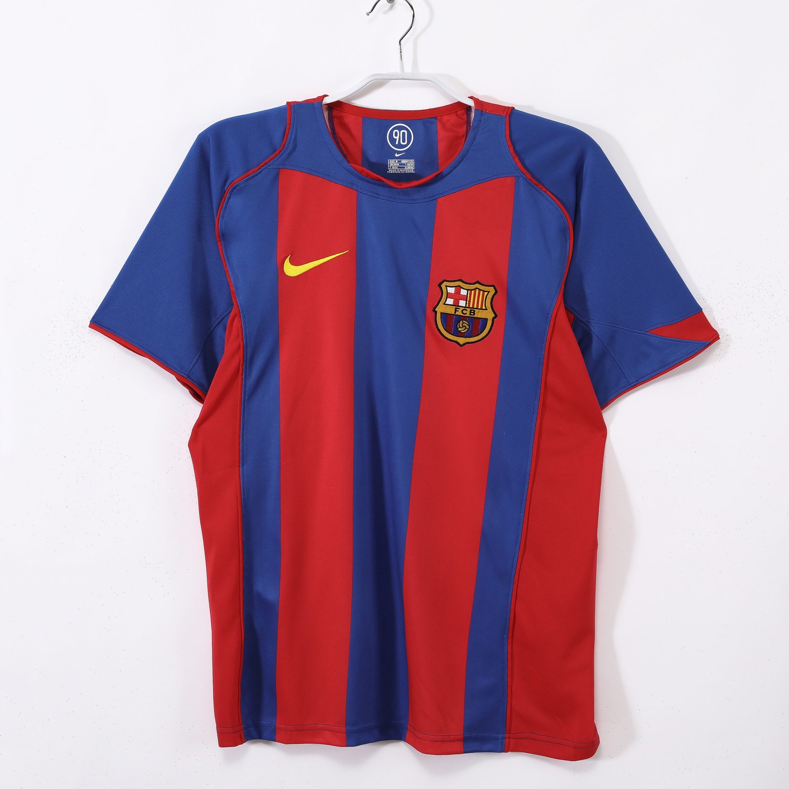 2004/05 FC Barcelona Home Retro Jersey #8 A9