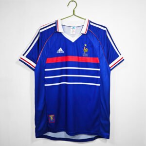 1998 France national football team Home Retro Jersey #2 A10