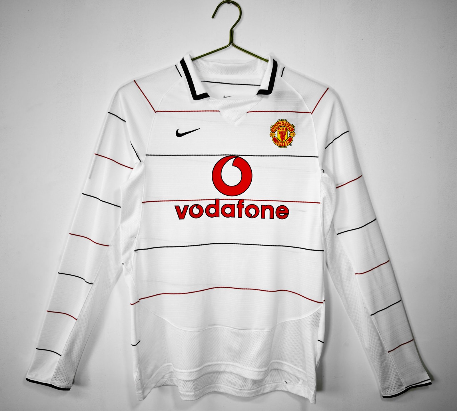 2003/04 Manchester United F.C. Third Kit (Away III) Jersey #0 B8