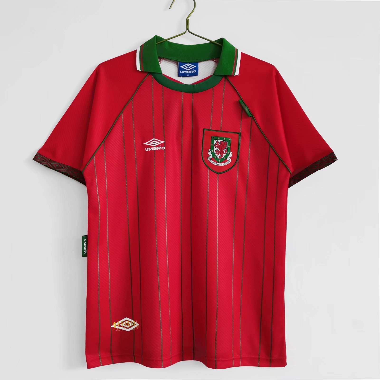 1994/96 Wales national football team Home Retro Jersey #8 A8
