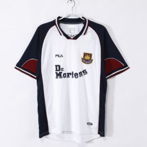 1999/01 West Ham United F.C. Away Retro Jersey #0 B10