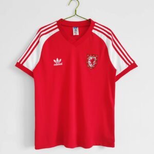 1982 Wales national football team Home Retro Jersey #5 A9