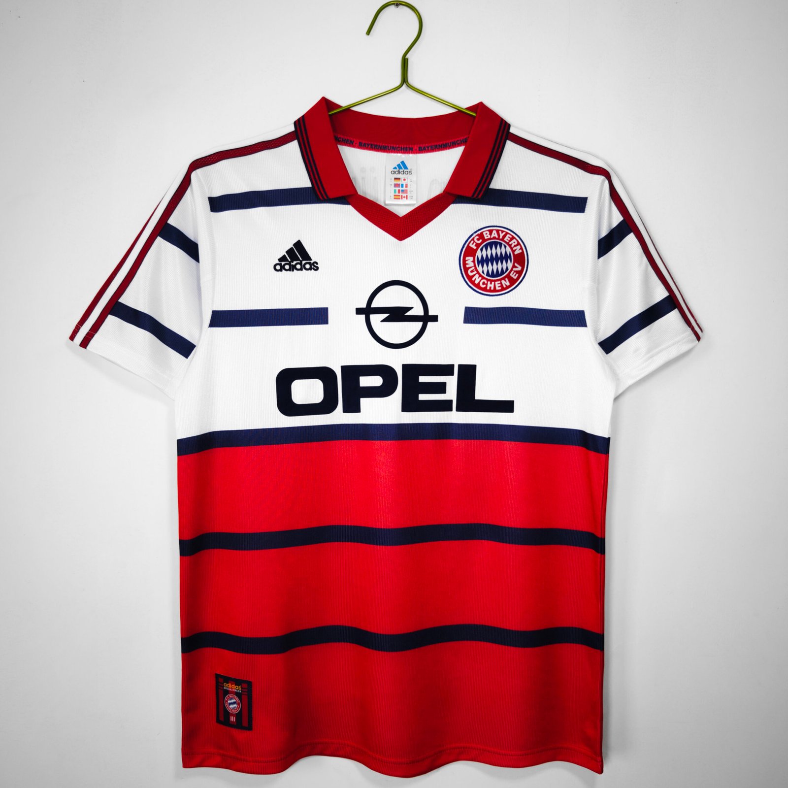 1998/00 FC Bayern Munich Away Retro Jersey #8 A11
