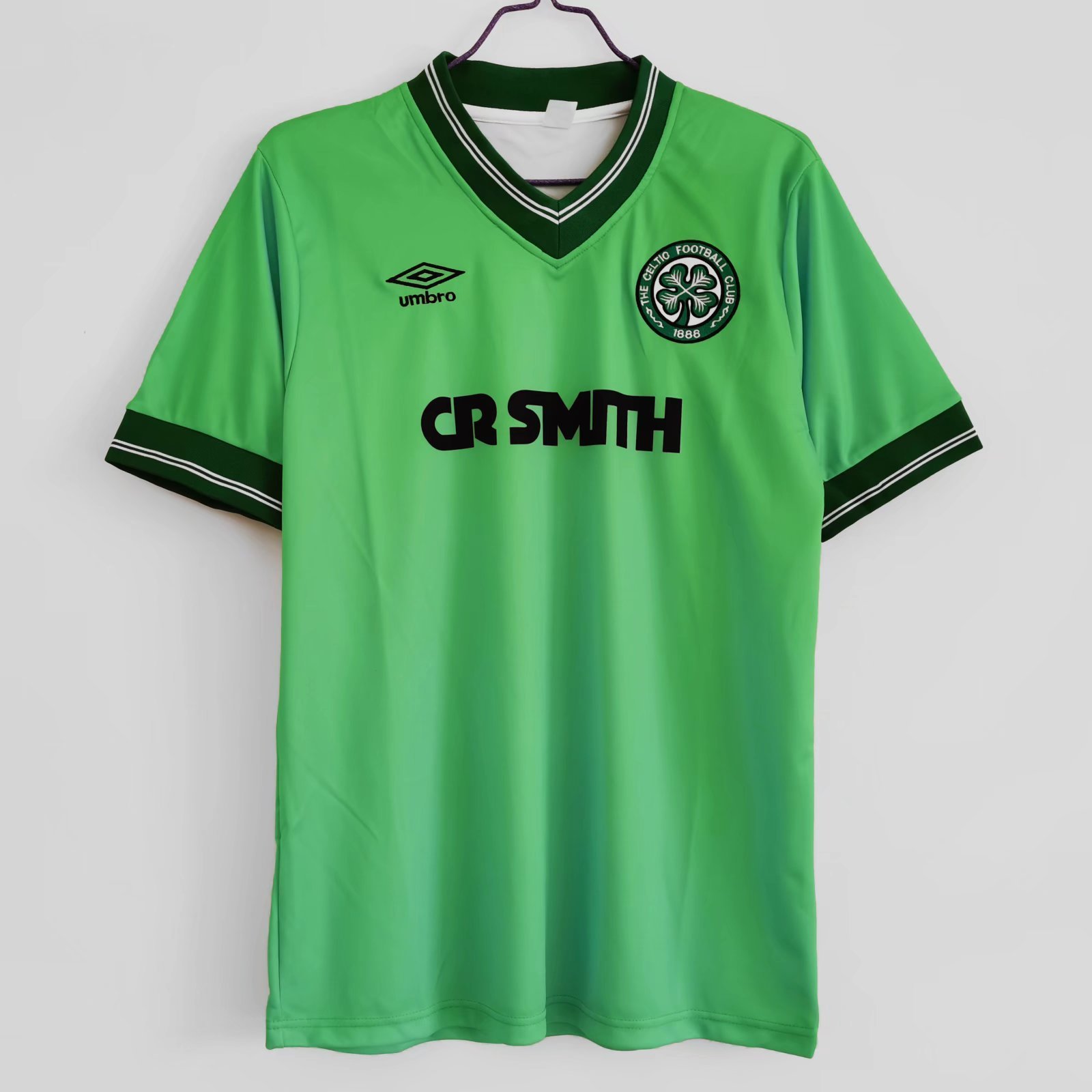1984/86 Celtic F.C. Home Retro Jersey #5 A7