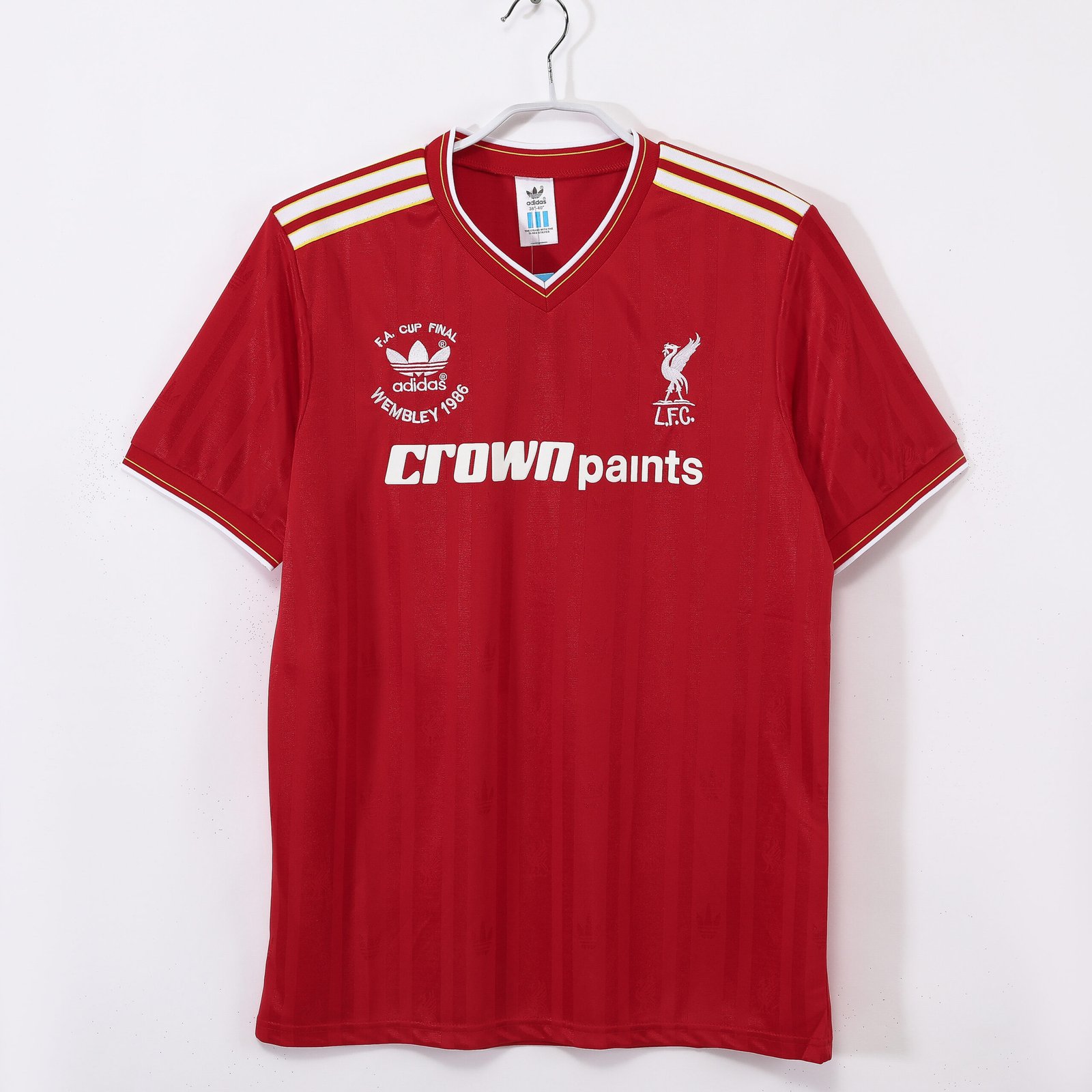 1986/87 Liverpool F.C. Home Retro Jersey #8 A9