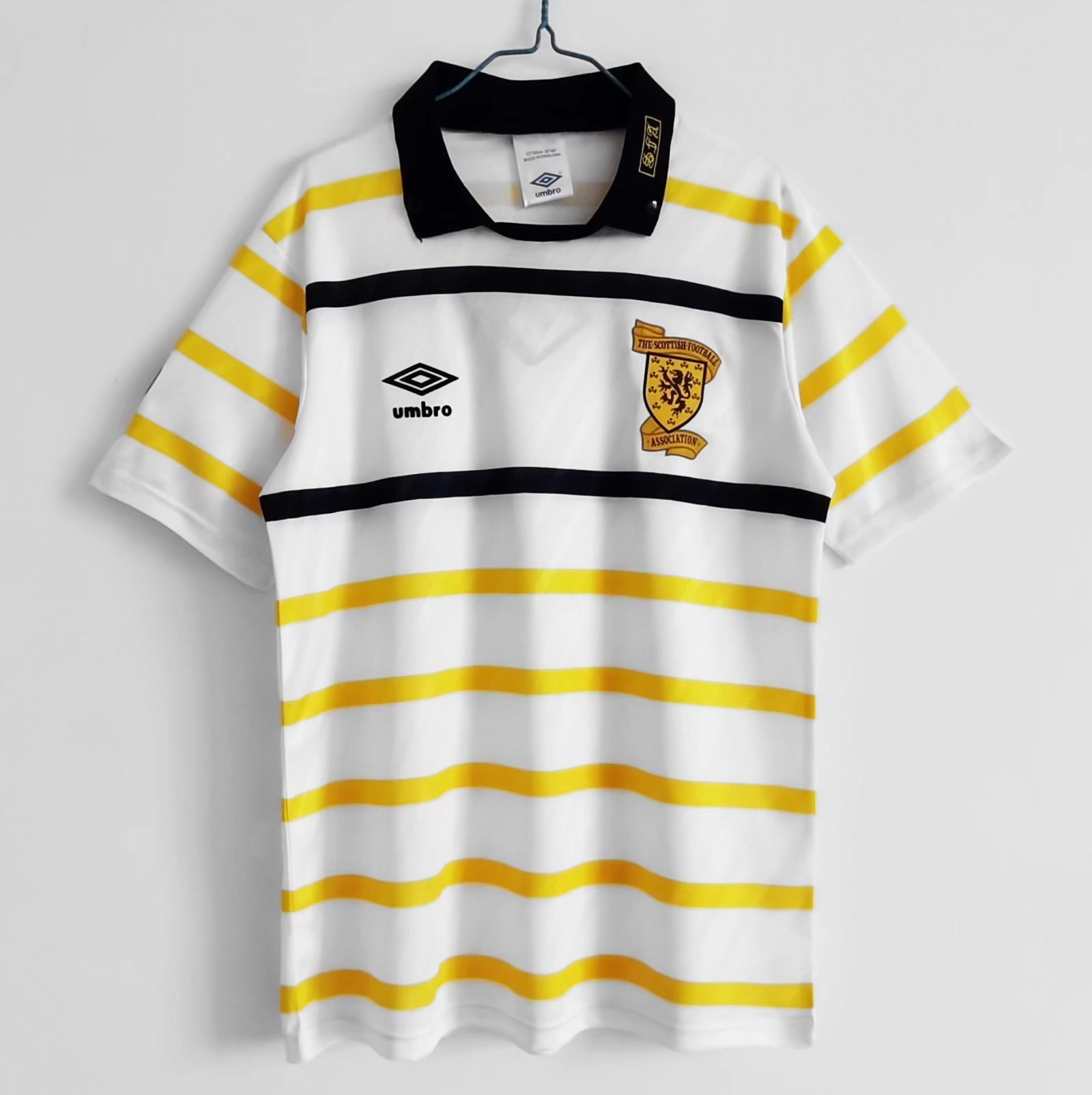 1988/91 Scotland national football team Away Retro Jersey #8 A10