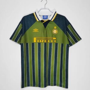 1995/96 Inter Milan Green Away Retro Jersey #8 A10