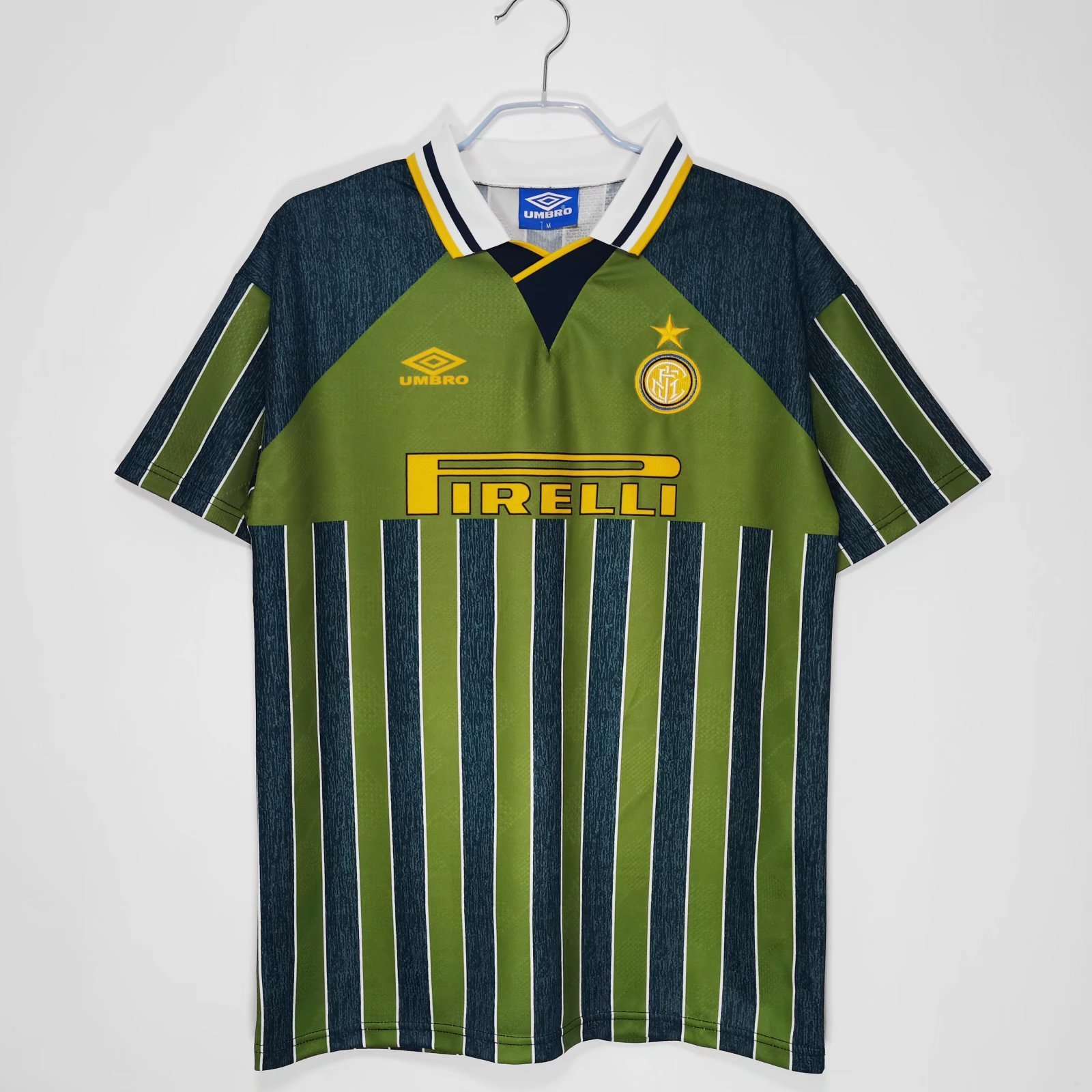 1995/96 Inter Milan Green Away Retro Jersey #8 A10