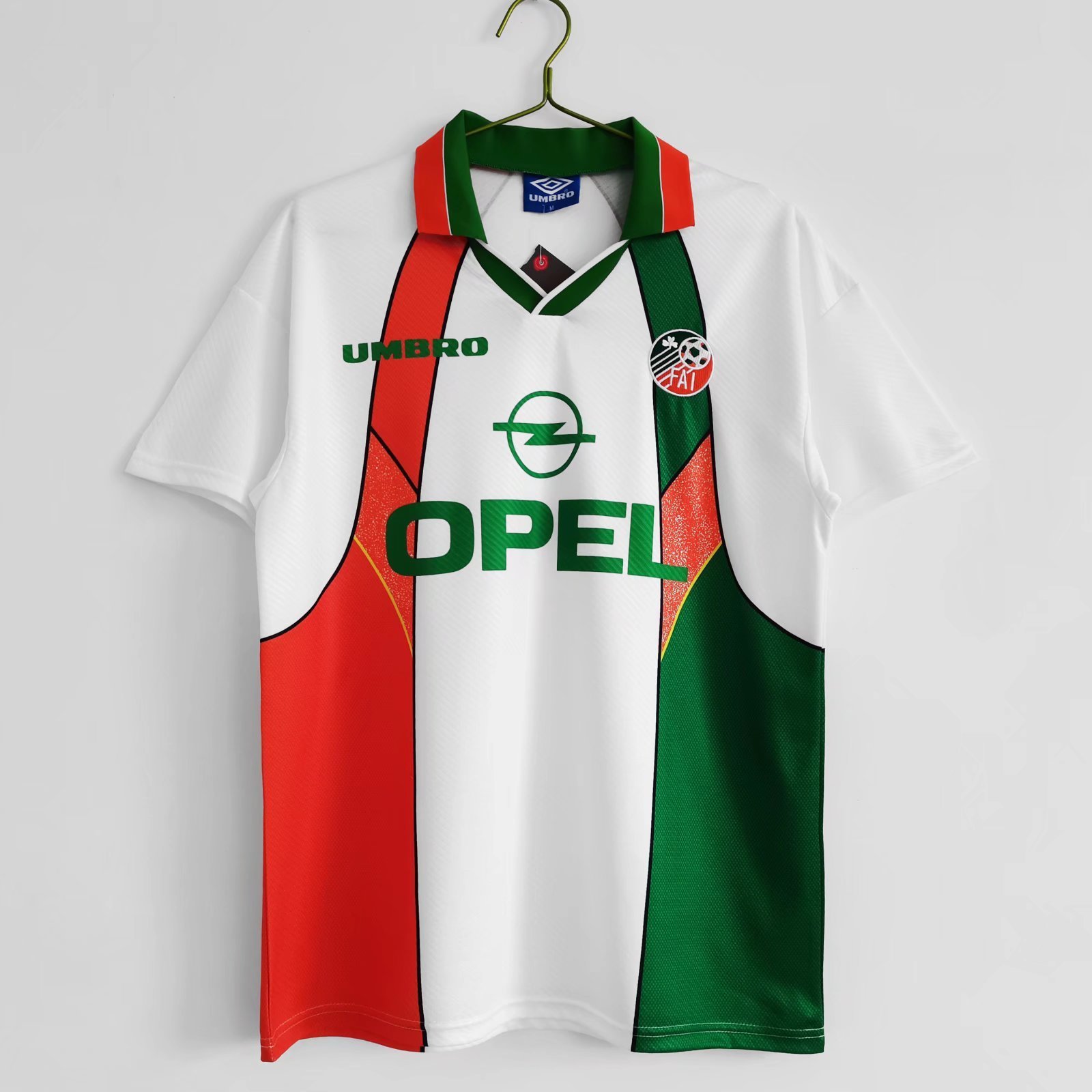1994/96 Republic of Ireland national football team Away Retro Jersey #5 A10