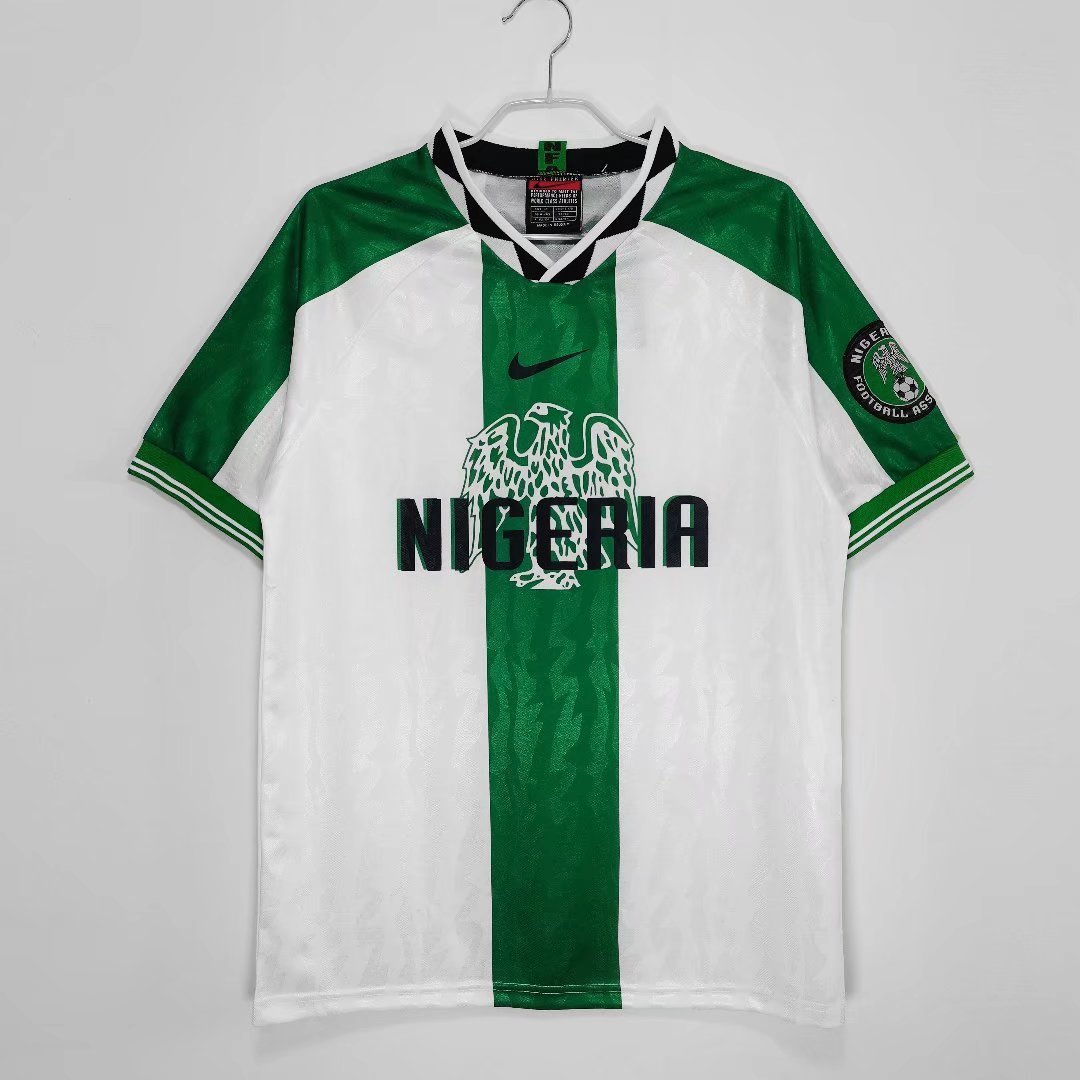 1996 Nigeria national football team Away Jersey #0 B10