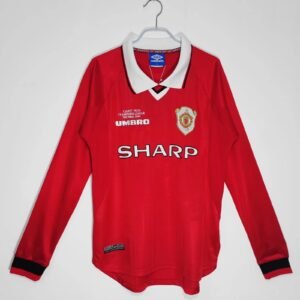 1999/00 Manchester United F.C. Home Jersey #3 B14