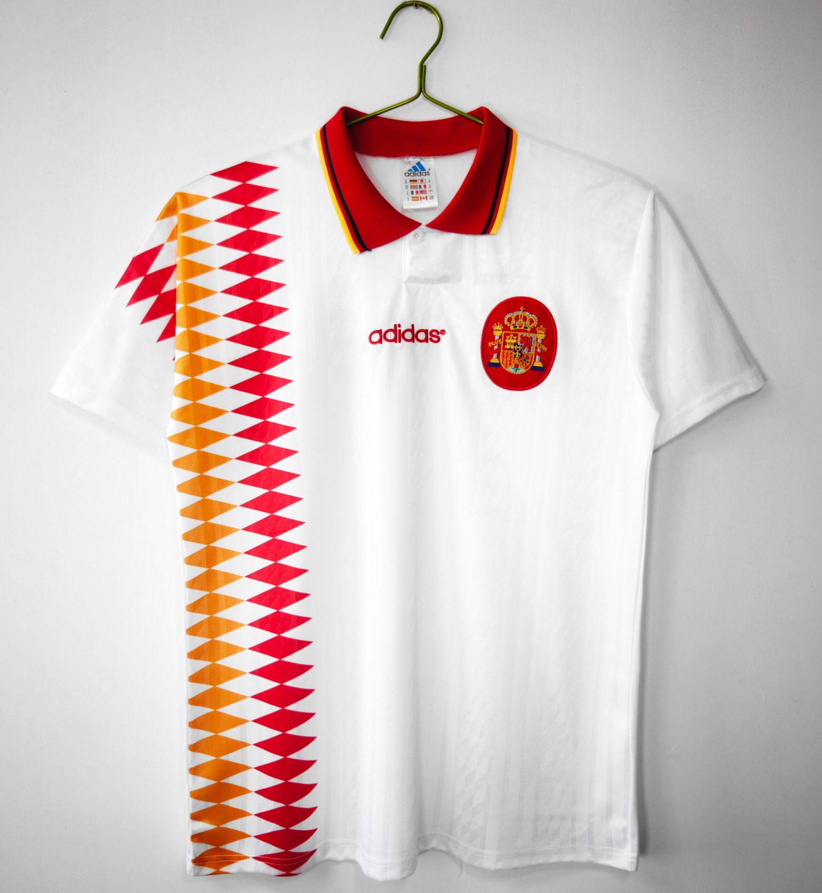 1994 Spain Away Retro Jersey #8 A8