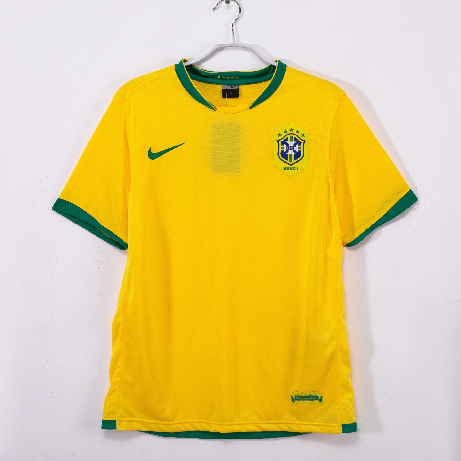 2006 Brazil Home Retro Jersey #8 A9