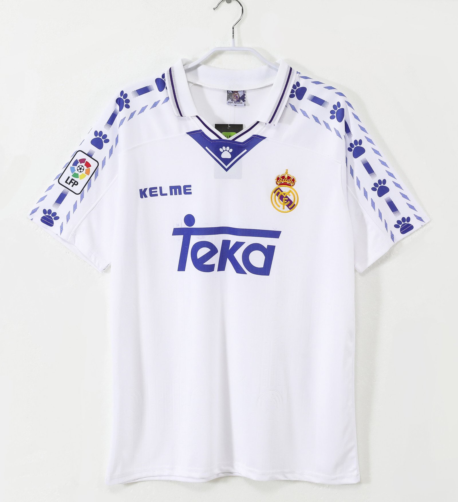 1996/97 Real Madrid CF Home Retro Jersey #5 A8