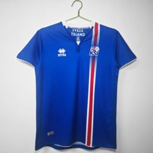 2016/17 Iceland national football team Home Retro Jersey #8 A10