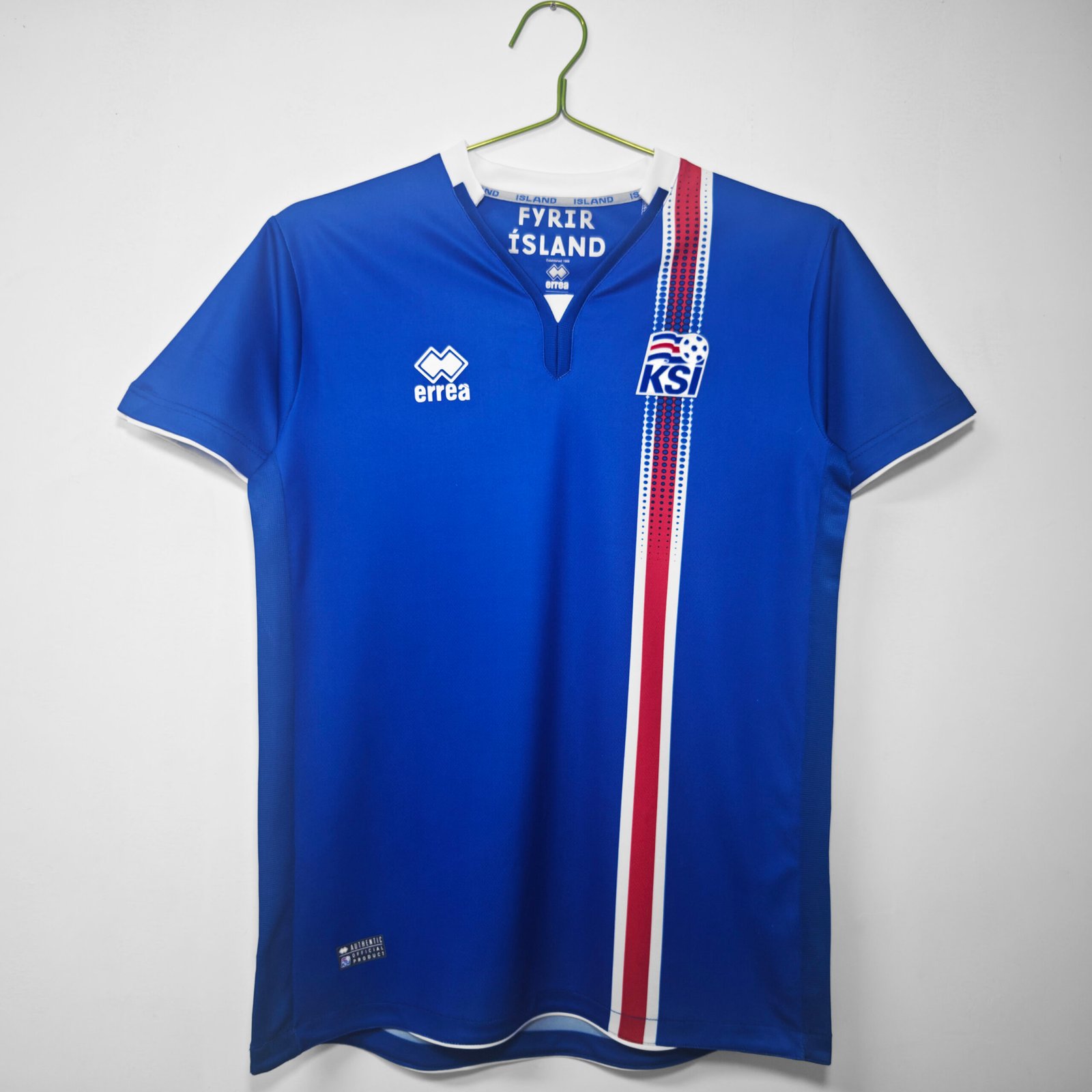 2016/17 Iceland national football team Home Retro Jersey #8 A10