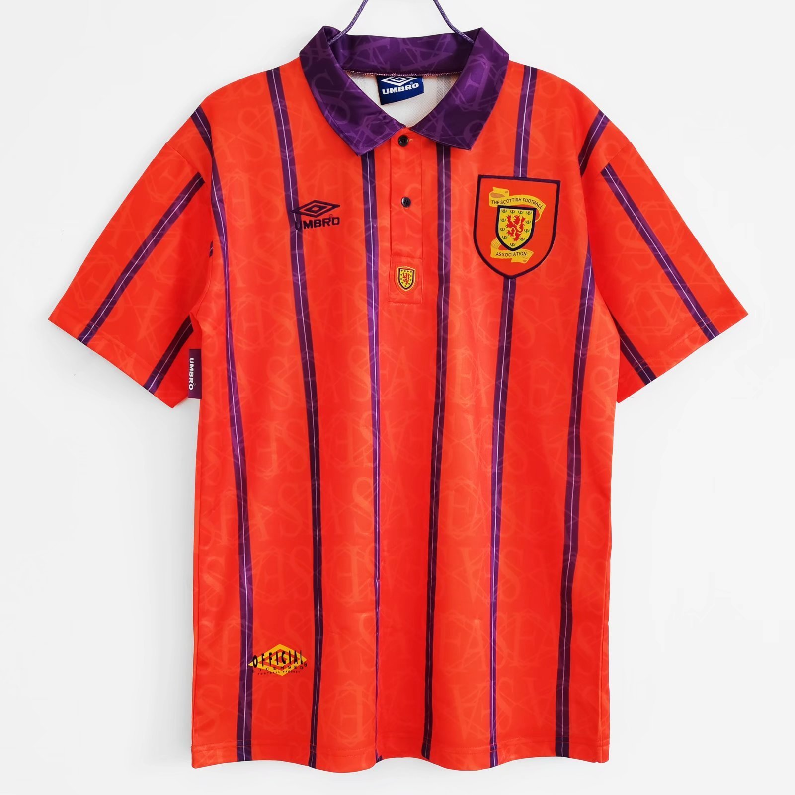 1994 Scotland national football team Away Retro Jersey #8 A11