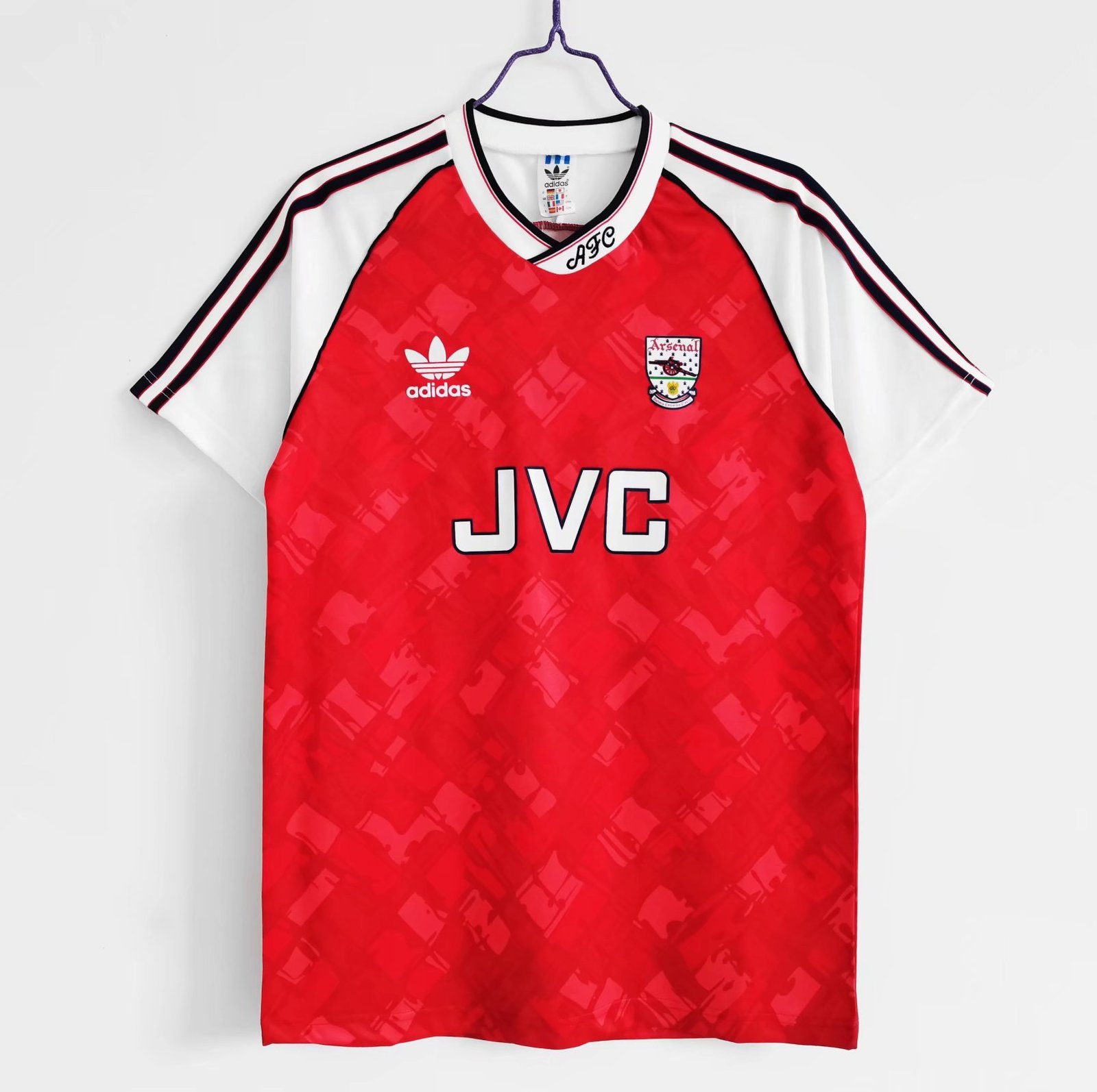 1990/92 Arsenal F.C. Home Retro Jersey #0 B10
