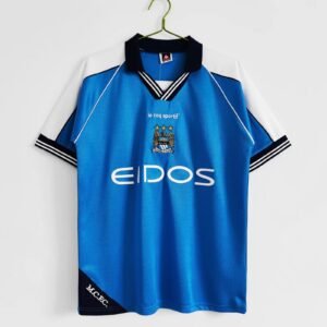 1999/01 Manchester City F.C. Home Retro Jersey #8 A10