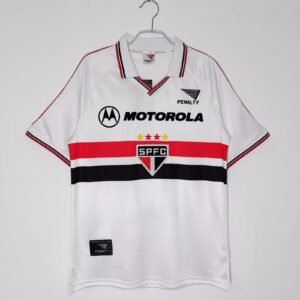 2000 São Paulo FC Home Collared Jersey #8 A14