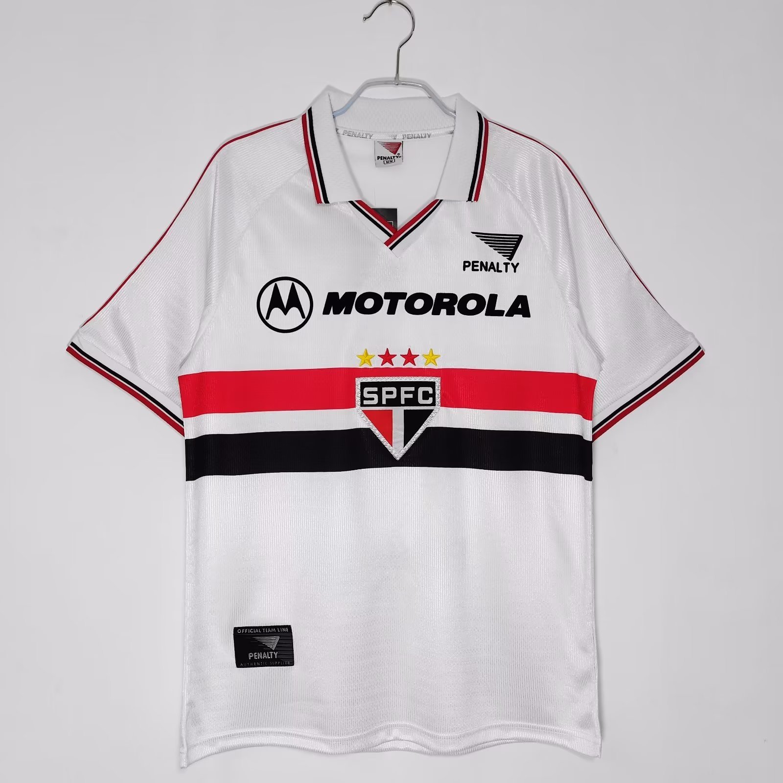 2000 São Paulo FC Home Collared Jersey #8 A14